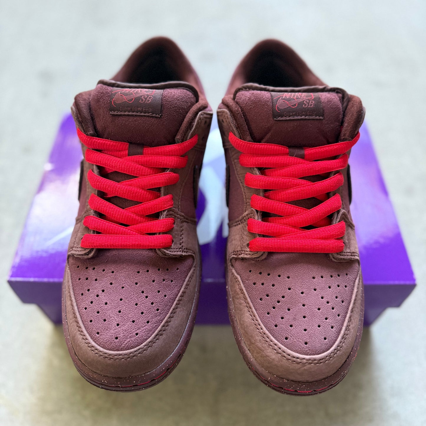 Size 9 - 2024 Nike Dunk Low SB "City of Love / Burgundy Crush"