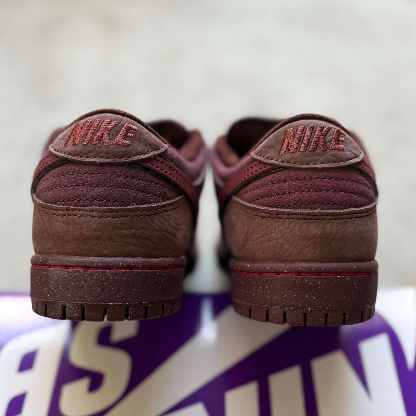 Size 9 - 2024 Nike Dunk Low SB "City of Love / Burgundy Crush"