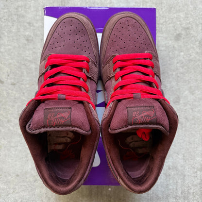 Size 9 - 2024 Nike Dunk Low SB "City of Love / Burgundy Crush"
