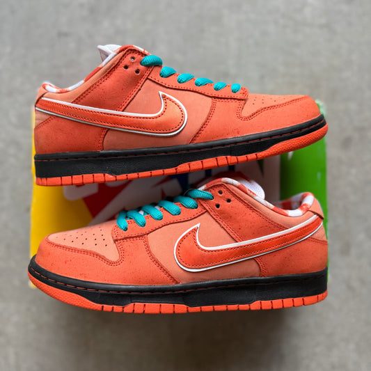 Size 9 - 2022 Concepts x Nike Dunk SB Low "Orange Lobster"