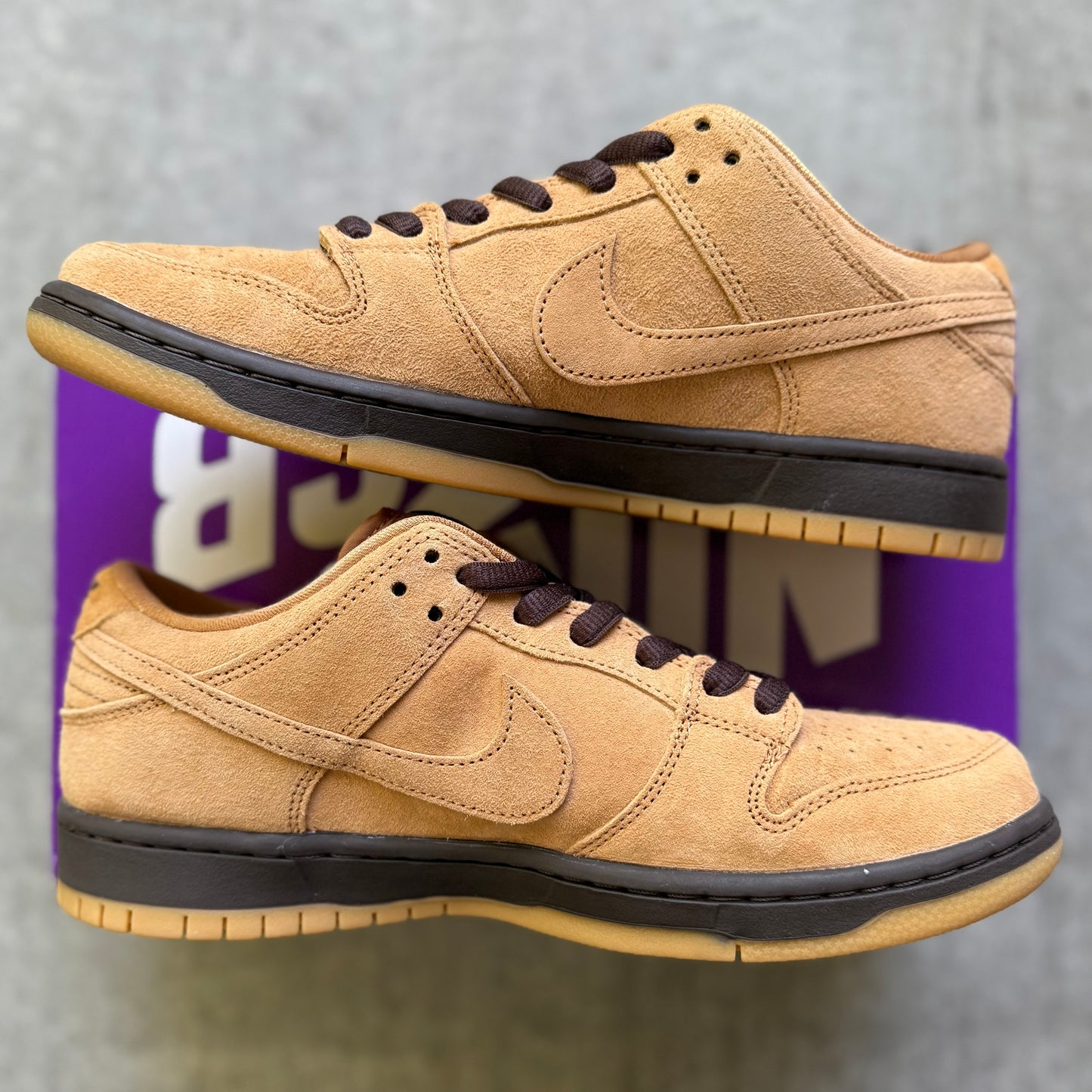 Size 9 - 2021 Nike Dunk SB Low "Wheat"