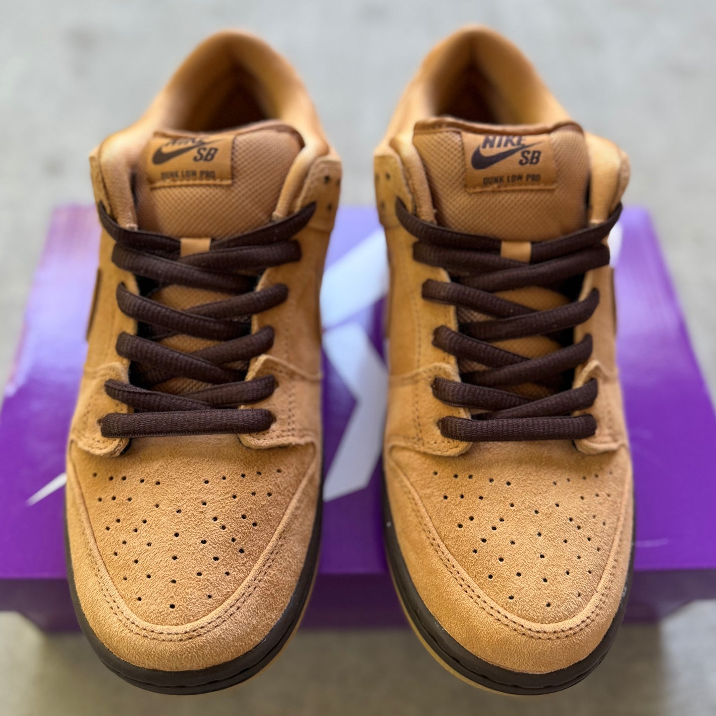 Size 9 - 2021 Nike Dunk SB Low "Wheat"