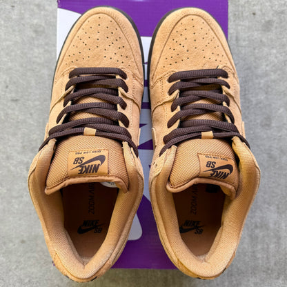 Size 9 - 2021 Nike Dunk SB Low "Wheat"