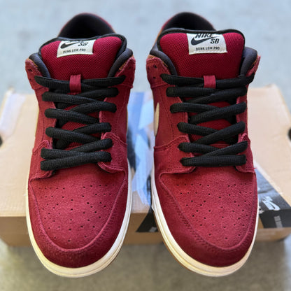 Size 9 - 2013 Nike Dunk SB Low "Corduroy / Team Red"