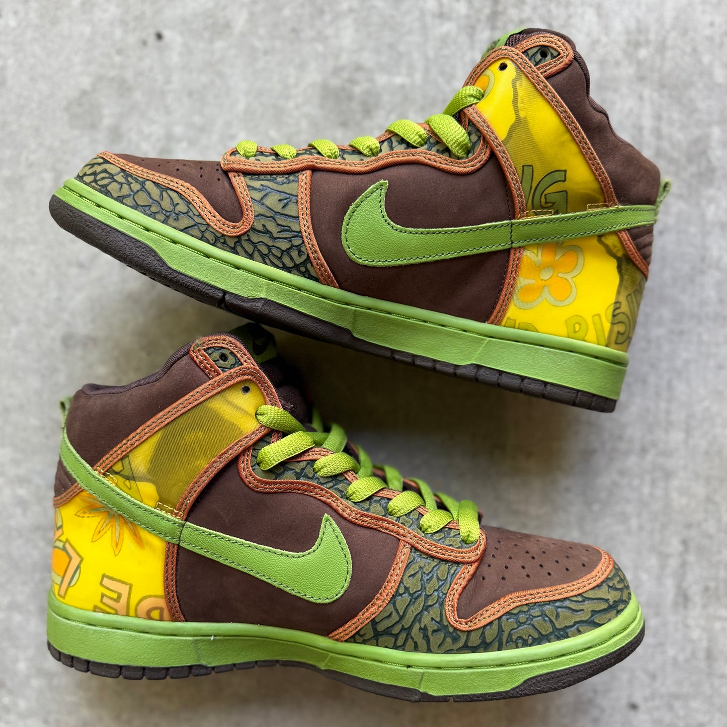 Size 9 - 2005 Nike Dunk SB High "De La Soul"