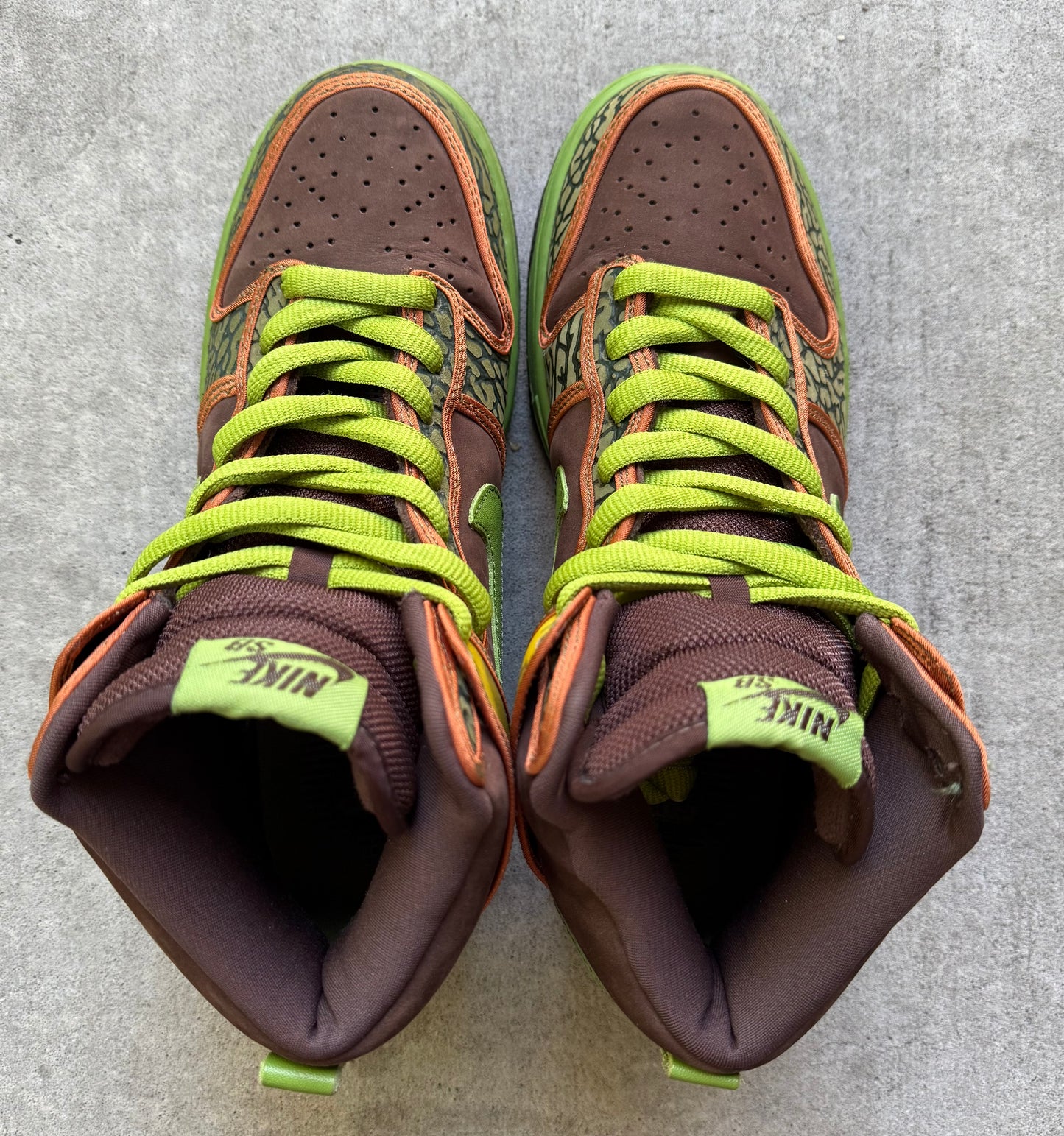 Size 9 - 2005 Nike Dunk SB High "De La Soul"