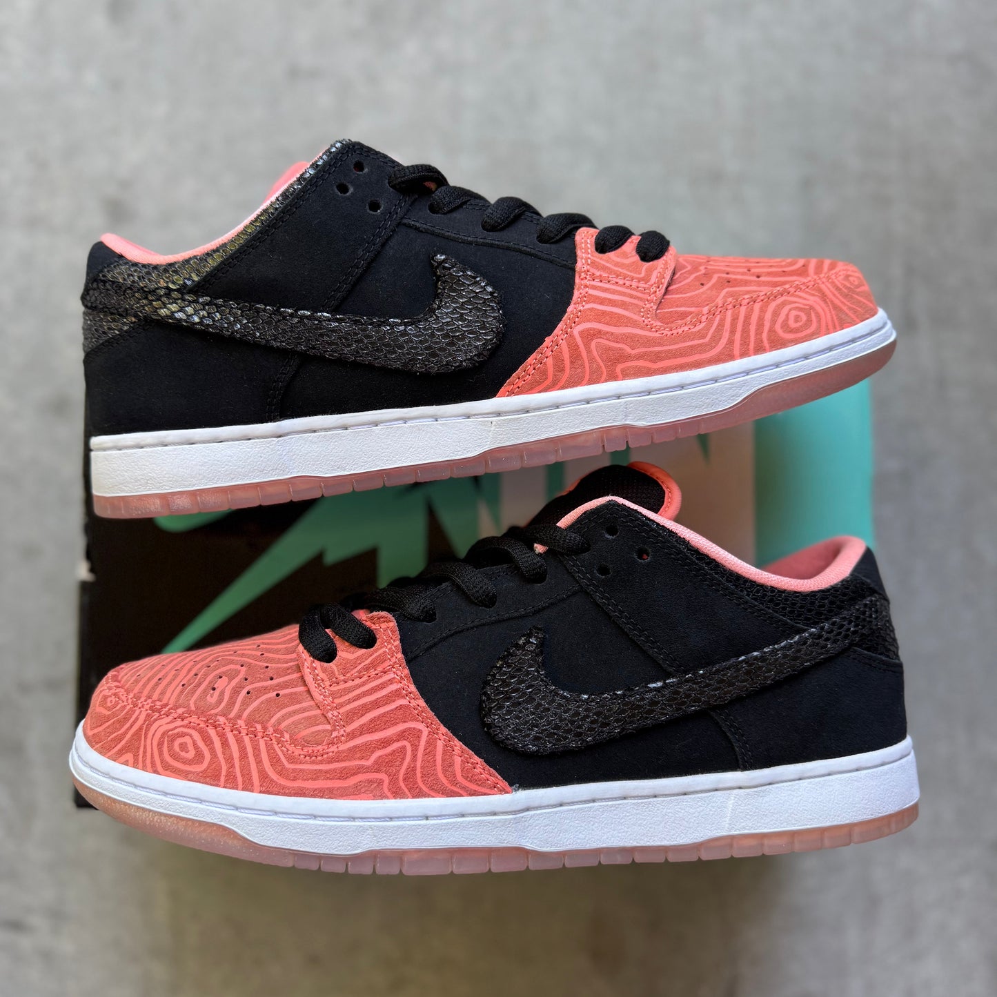 Size 11 - 2015 Premier x Nike Dunk SB Low "Fish Ladder"