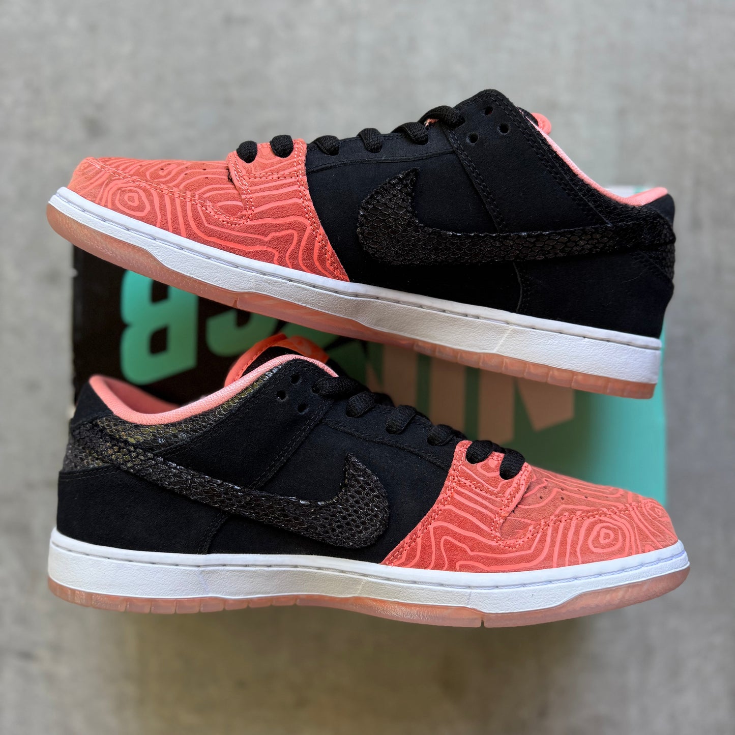 Size 11 - 2015 Premier x Nike Dunk SB Low "Fish Ladder"