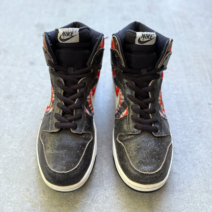 Size 11 - 2004 HUF x Nike Dunk SB High "Tie-Dye"