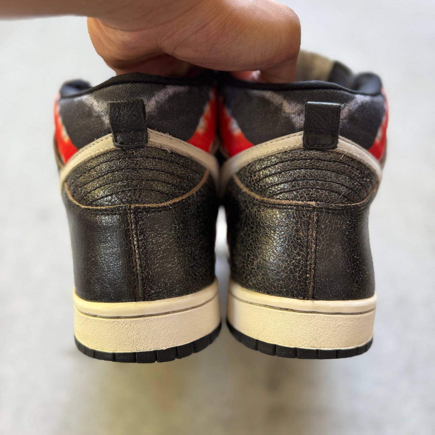 Size 11 - 2004 HUF x Nike Dunk SB High "Tie-Dye"
