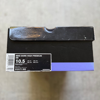 Size 10.5 - 2007 Nike Dunk SB High "Dinosaur Jr"