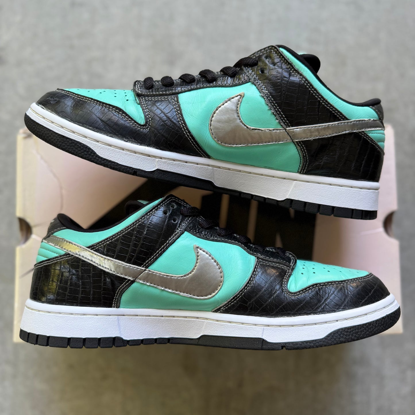 Size 12 - 2005 Diamond Supply Co. x Nike Dunk SB Low "Tiffany"