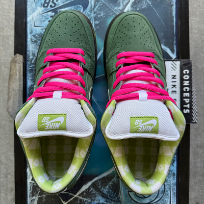 Size 9 - 2018 Concepts x Nike Dunk SB Low "Green Lobster" Special Box