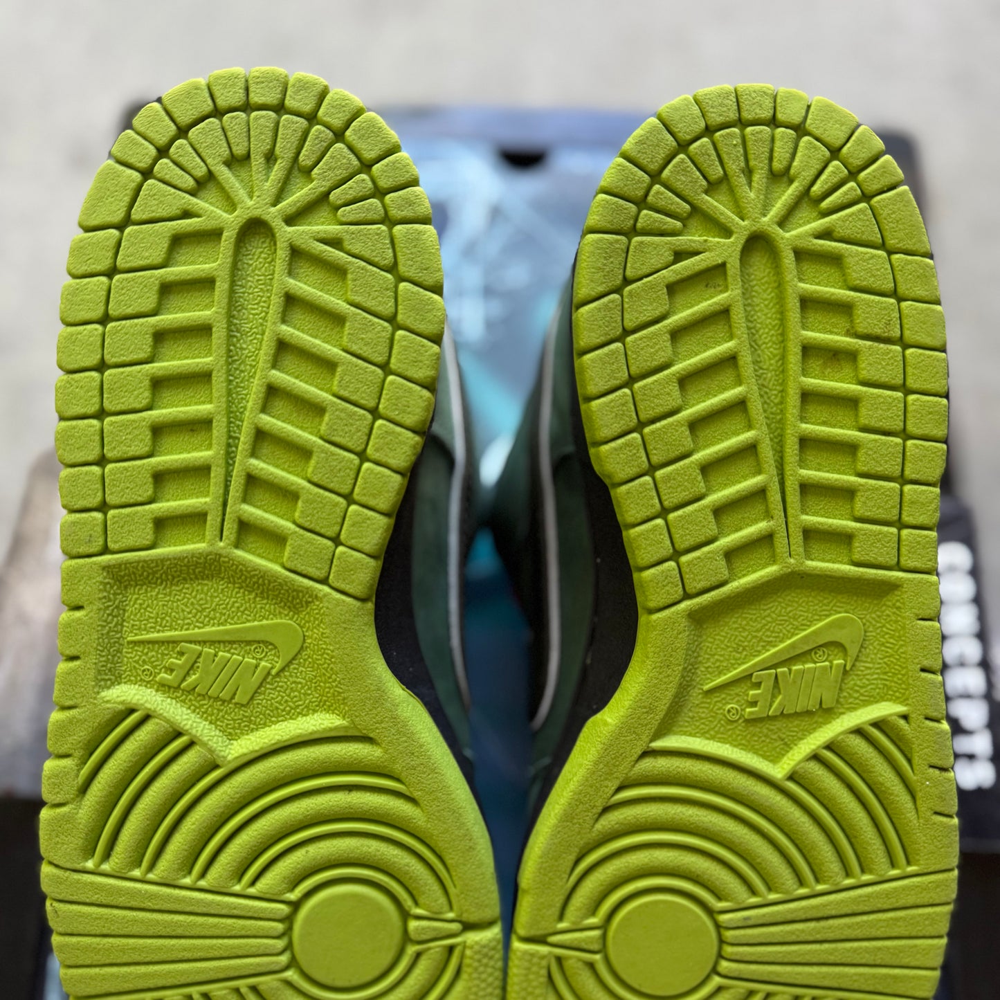 Size 9 - 2018 Concepts x Nike Dunk SB Low "Green Lobster" Special Box
