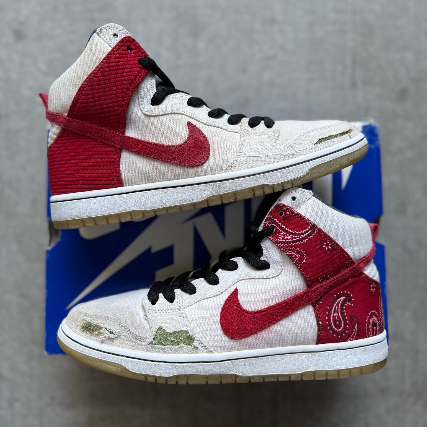 Size 9 - 2011 Nike Dunk SB High "Cheech & Chong"